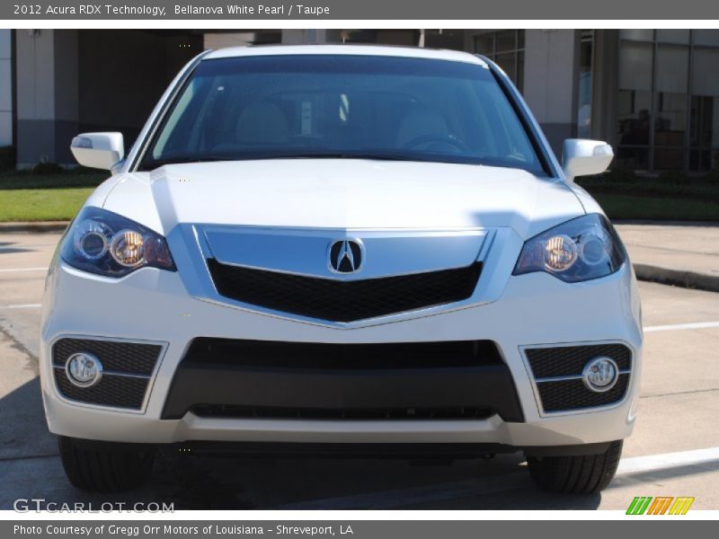 Bellanova White Pearl / Taupe 2012 Acura RDX Technology