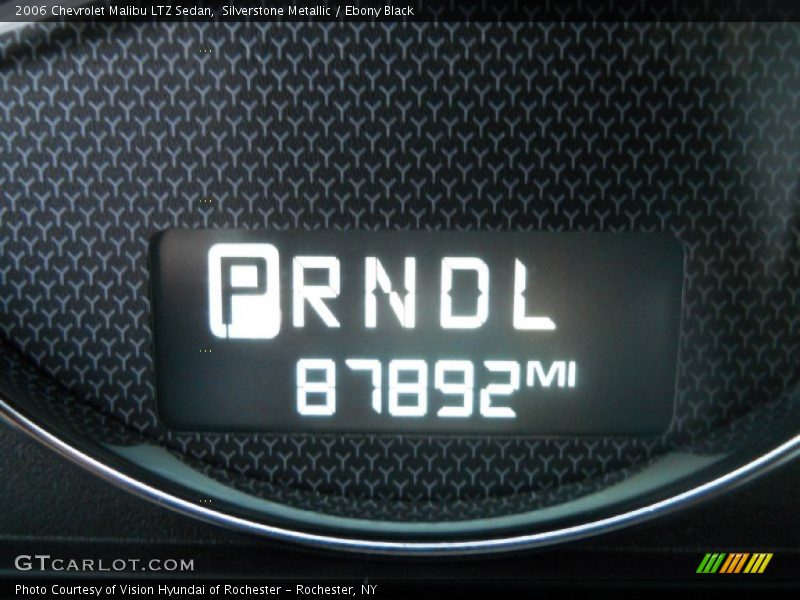Silverstone Metallic / Ebony Black 2006 Chevrolet Malibu LTZ Sedan