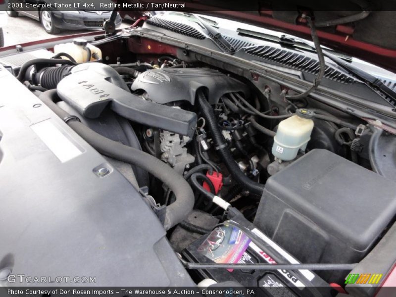 Redfire Metallic / Tan/Neutral 2001 Chevrolet Tahoe LT 4x4