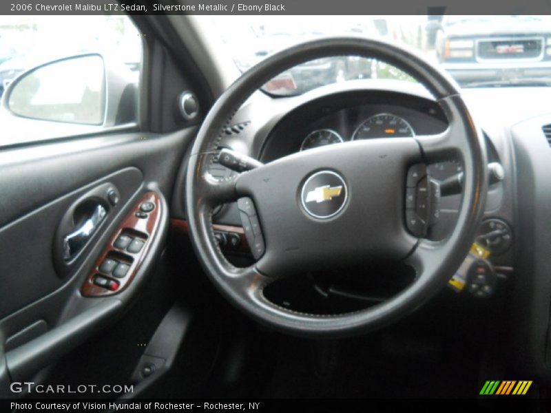 Silverstone Metallic / Ebony Black 2006 Chevrolet Malibu LTZ Sedan