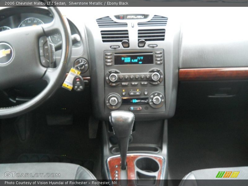 Silverstone Metallic / Ebony Black 2006 Chevrolet Malibu LTZ Sedan