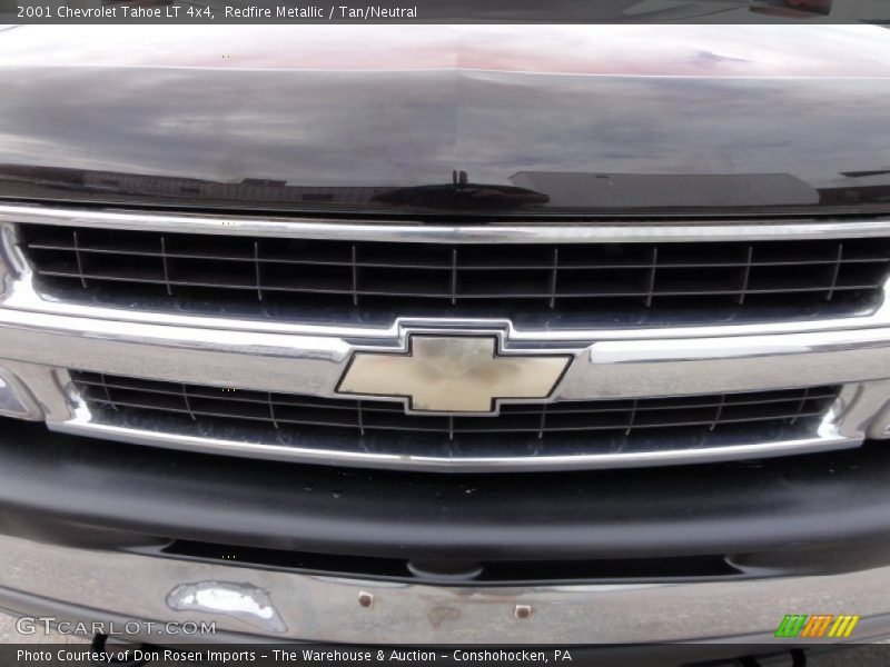 Redfire Metallic / Tan/Neutral 2001 Chevrolet Tahoe LT 4x4