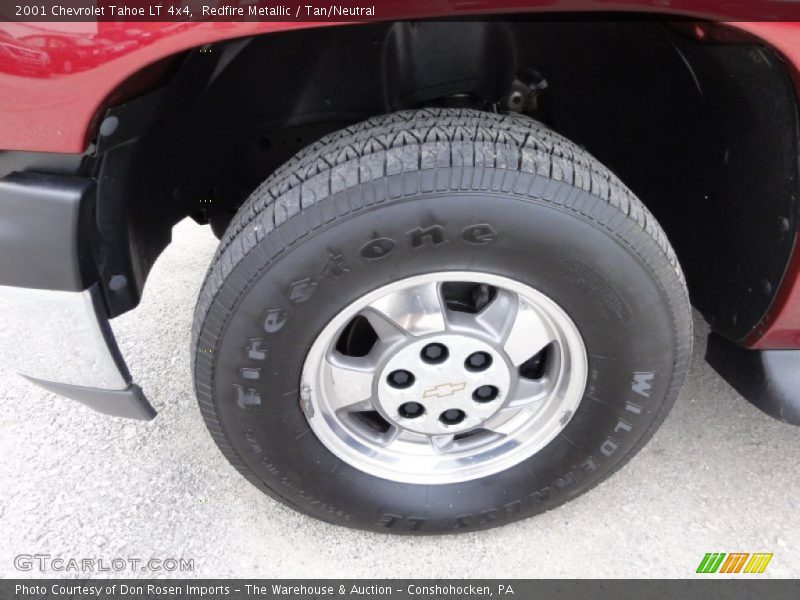 Redfire Metallic / Tan/Neutral 2001 Chevrolet Tahoe LT 4x4