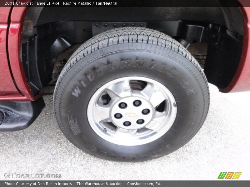 Redfire Metallic / Tan/Neutral 2001 Chevrolet Tahoe LT 4x4