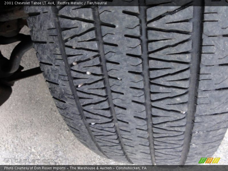 Redfire Metallic / Tan/Neutral 2001 Chevrolet Tahoe LT 4x4