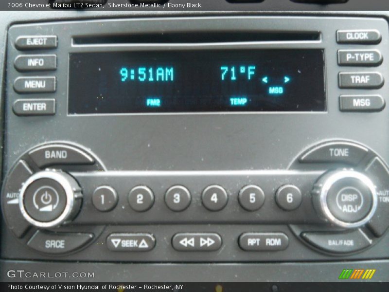 Silverstone Metallic / Ebony Black 2006 Chevrolet Malibu LTZ Sedan