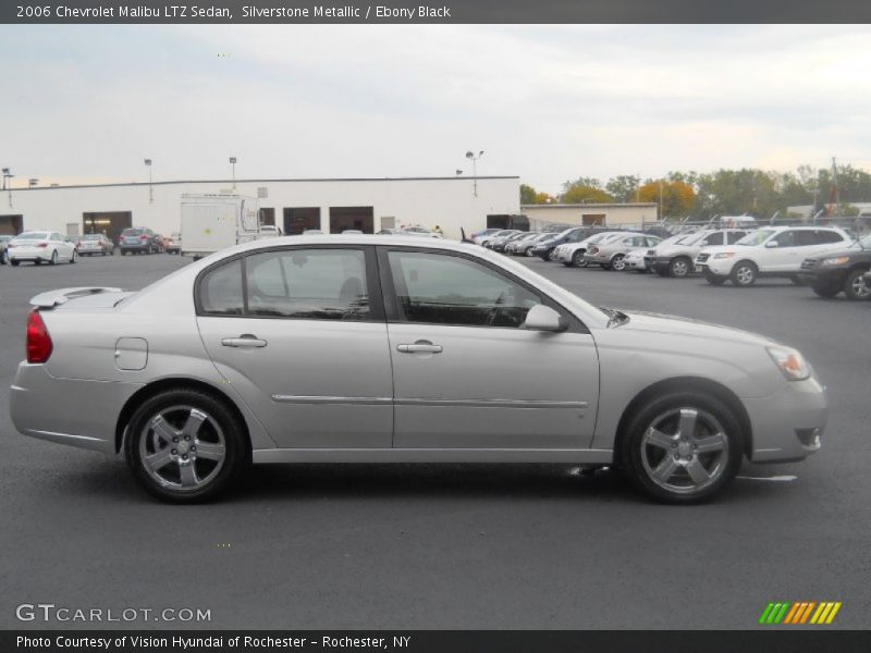 Silverstone Metallic / Ebony Black 2006 Chevrolet Malibu LTZ Sedan