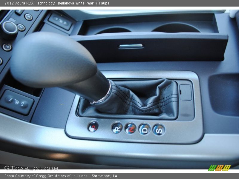  2012 RDX Technology 5 Speed Sequential SportShift Automatic Shifter