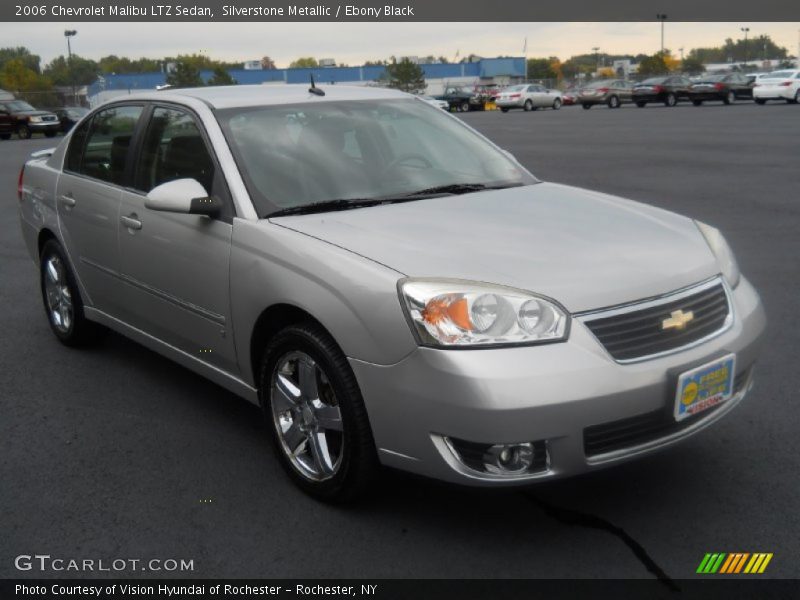 Silverstone Metallic / Ebony Black 2006 Chevrolet Malibu LTZ Sedan