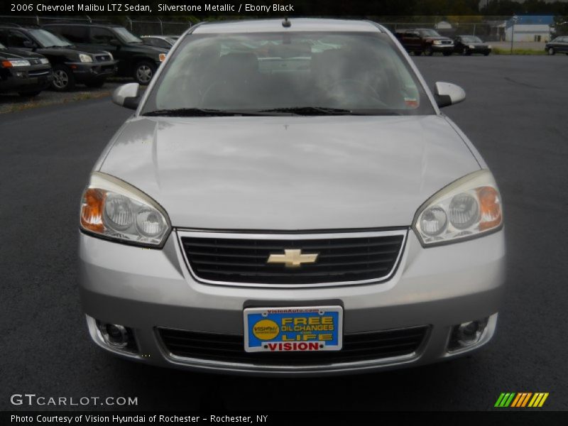 Silverstone Metallic / Ebony Black 2006 Chevrolet Malibu LTZ Sedan