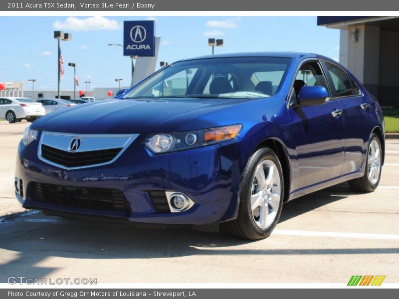 Front 3/4 View of 2011 TSX Sedan