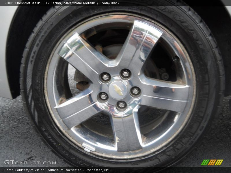 Silverstone Metallic / Ebony Black 2006 Chevrolet Malibu LTZ Sedan