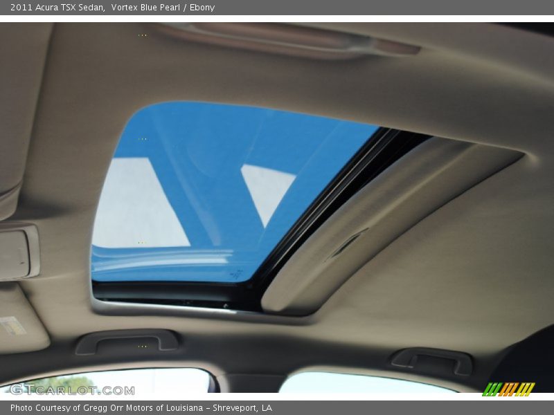 Sunroof of 2011 TSX Sedan