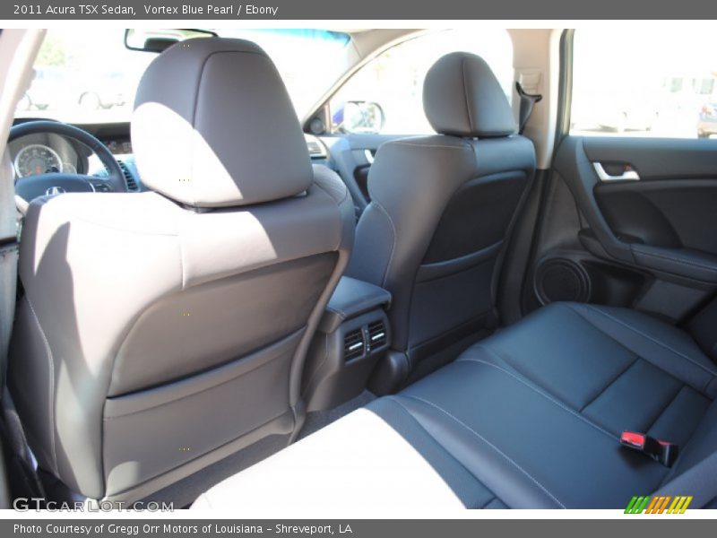  2011 TSX Sedan Ebony Interior