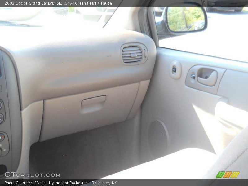 Onyx Green Pearl / Taupe 2003 Dodge Grand Caravan SE