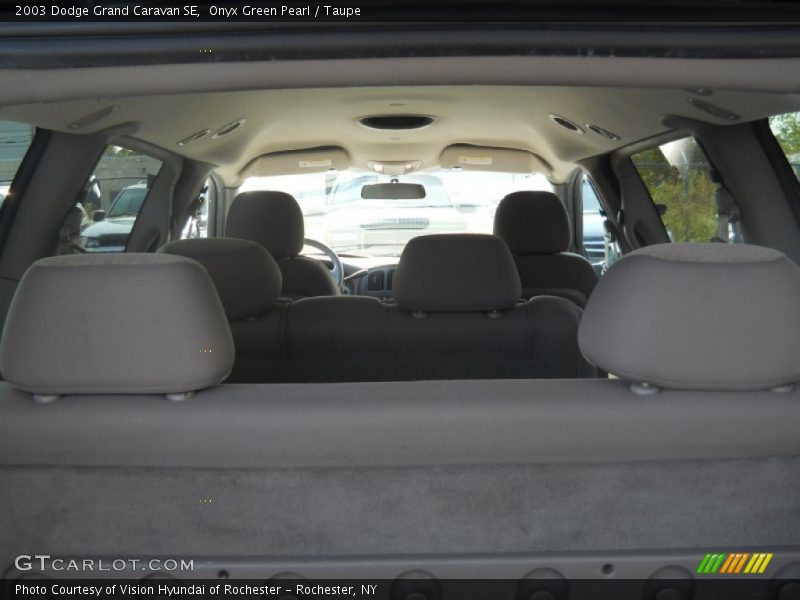 Onyx Green Pearl / Taupe 2003 Dodge Grand Caravan SE