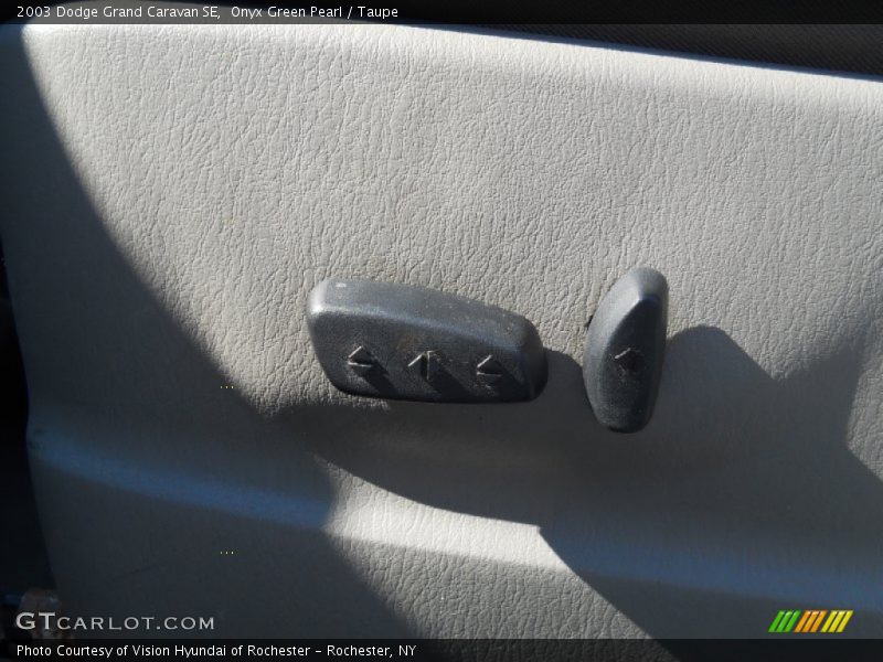 Onyx Green Pearl / Taupe 2003 Dodge Grand Caravan SE