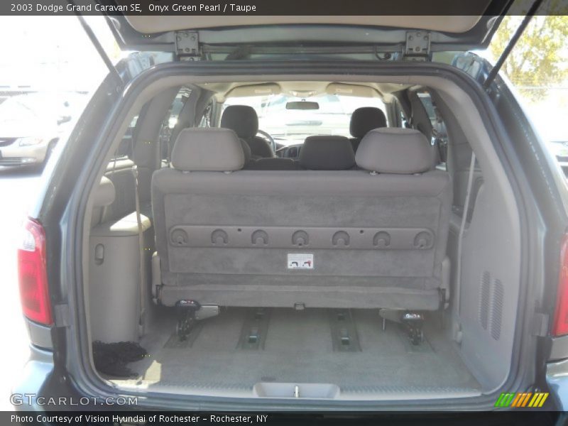 Onyx Green Pearl / Taupe 2003 Dodge Grand Caravan SE