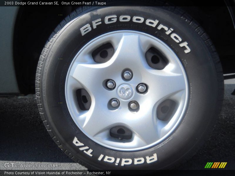 Onyx Green Pearl / Taupe 2003 Dodge Grand Caravan SE