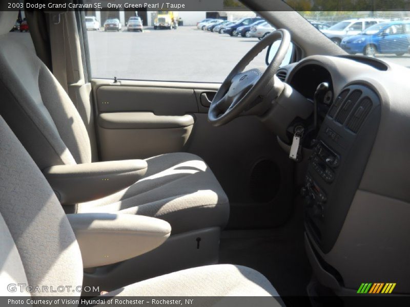 Onyx Green Pearl / Taupe 2003 Dodge Grand Caravan SE