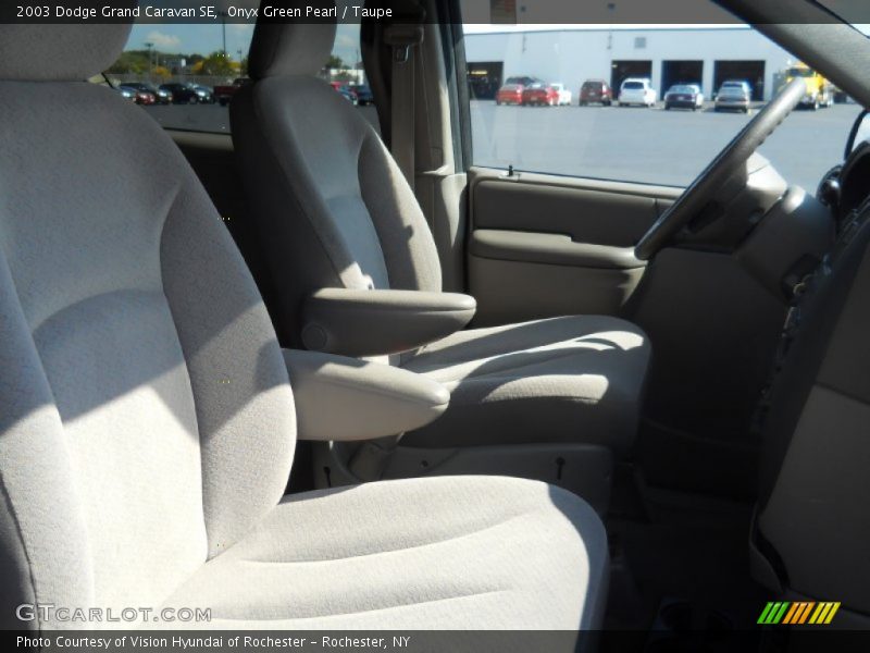Onyx Green Pearl / Taupe 2003 Dodge Grand Caravan SE