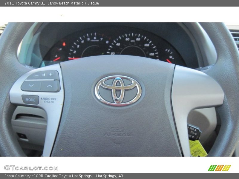 Sandy Beach Metallic / Bisque 2011 Toyota Camry LE