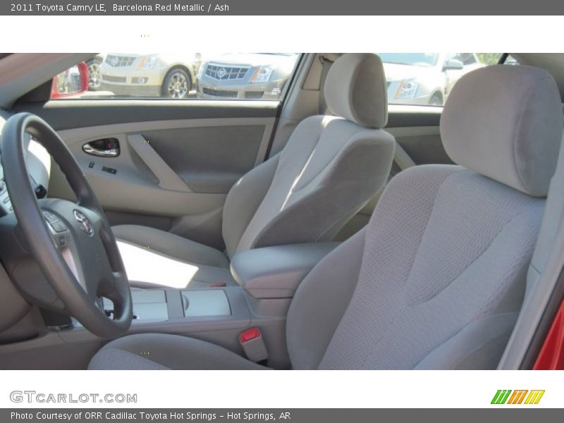 Barcelona Red Metallic / Ash 2011 Toyota Camry LE
