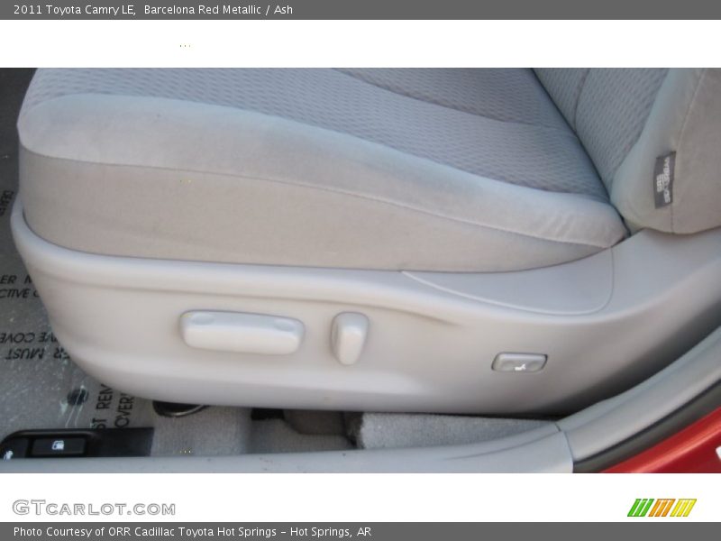 Barcelona Red Metallic / Ash 2011 Toyota Camry LE