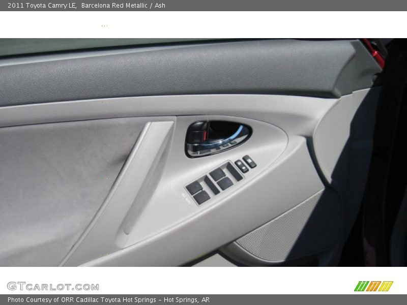 Barcelona Red Metallic / Ash 2011 Toyota Camry LE