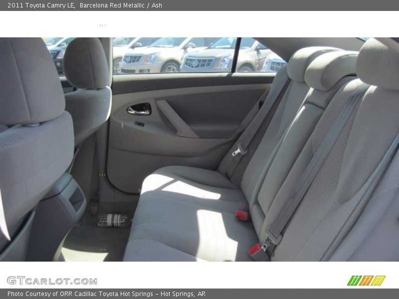 Barcelona Red Metallic / Ash 2011 Toyota Camry LE