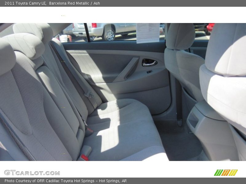 Barcelona Red Metallic / Ash 2011 Toyota Camry LE