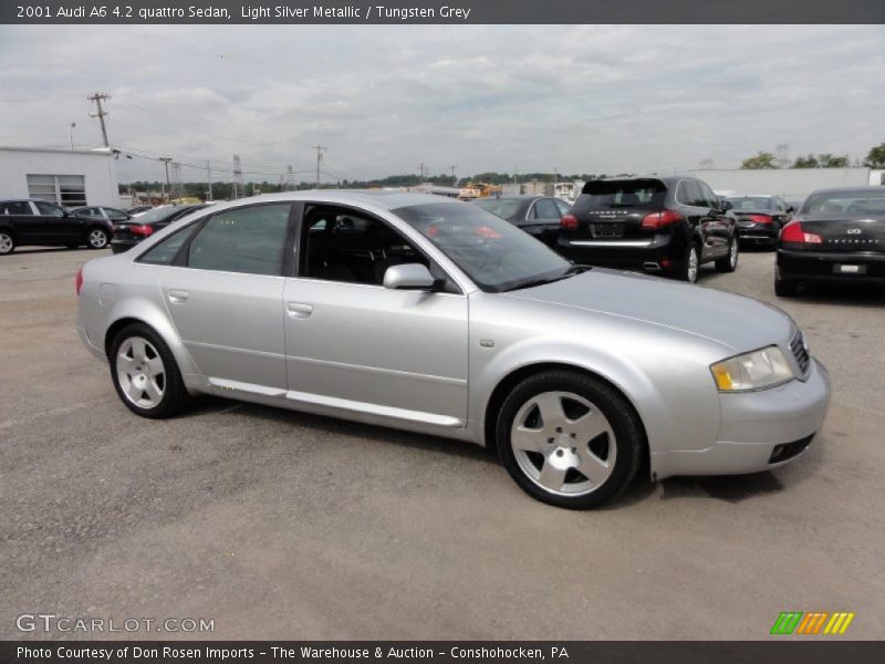  2001 A6 4.2 quattro Sedan Light Silver Metallic