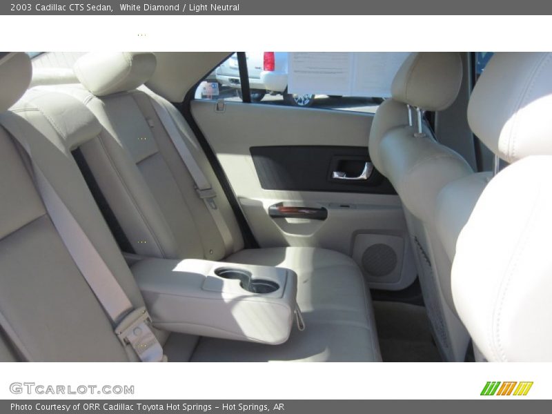 White Diamond / Light Neutral 2003 Cadillac CTS Sedan