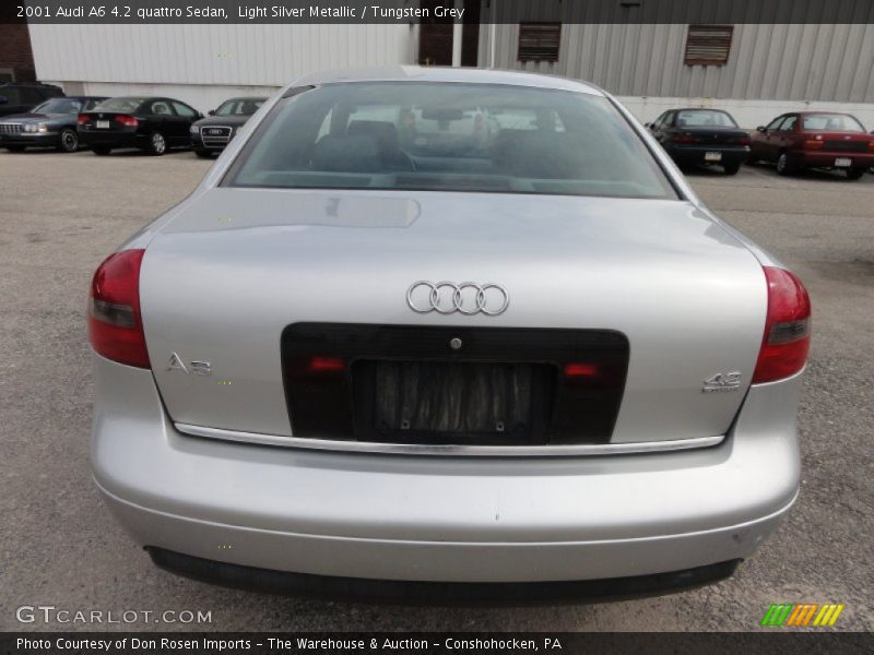 Light Silver Metallic / Tungsten Grey 2001 Audi A6 4.2 quattro Sedan