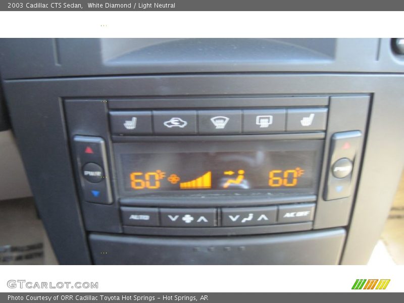 White Diamond / Light Neutral 2003 Cadillac CTS Sedan