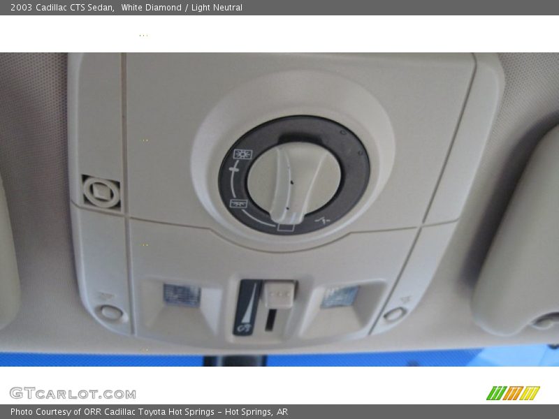 White Diamond / Light Neutral 2003 Cadillac CTS Sedan