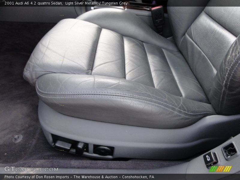 Light Silver Metallic / Tungsten Grey 2001 Audi A6 4.2 quattro Sedan