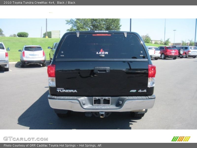 Black / Black 2010 Toyota Tundra CrewMax 4x4