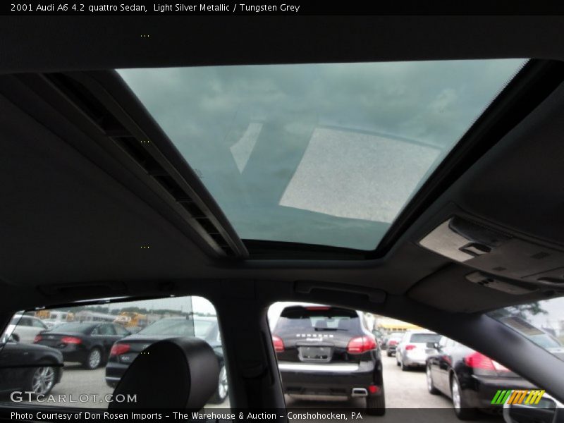 Sunroof of 2001 A6 4.2 quattro Sedan