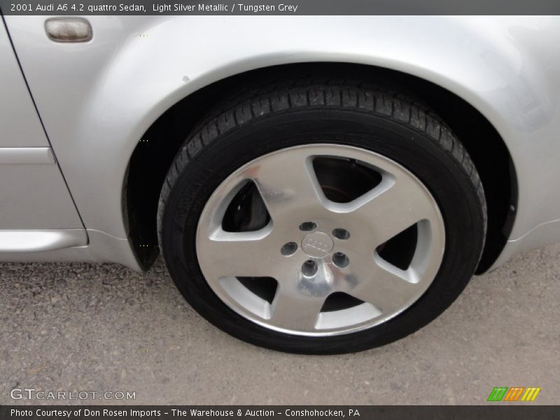 Light Silver Metallic / Tungsten Grey 2001 Audi A6 4.2 quattro Sedan