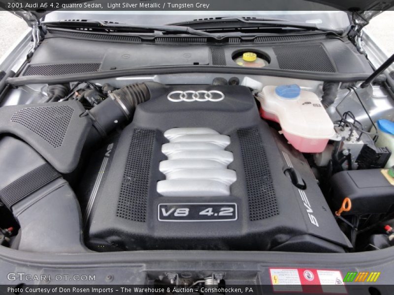  2001 A6 4.2 quattro Sedan Engine - 4.2 Liter DOHC 40-Valve V8