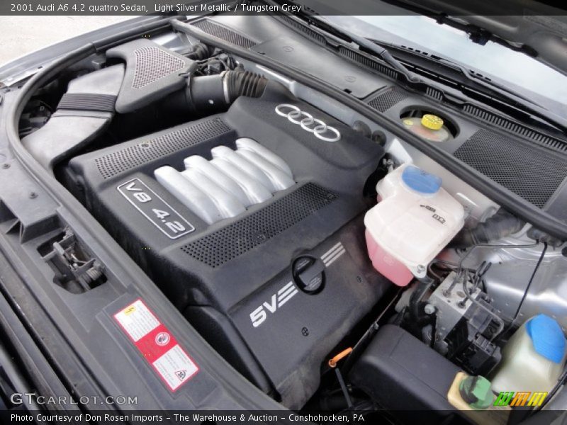  2001 A6 4.2 quattro Sedan Engine - 4.2 Liter DOHC 40-Valve V8