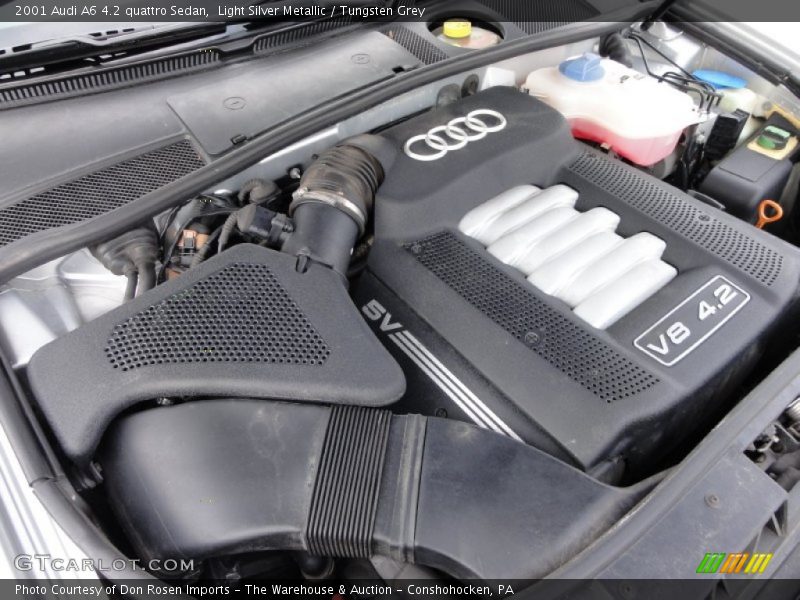  2001 A6 4.2 quattro Sedan Engine - 4.2 Liter DOHC 40-Valve V8