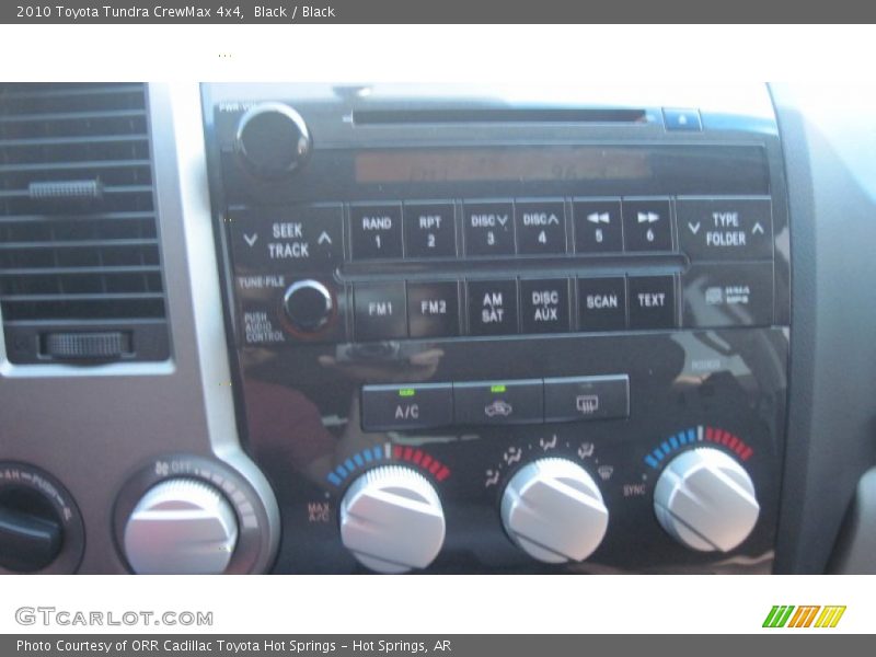 Black / Black 2010 Toyota Tundra CrewMax 4x4