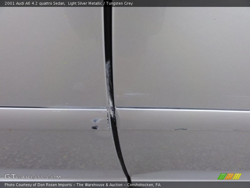 Light Silver Metallic / Tungsten Grey 2001 Audi A6 4.2 quattro Sedan