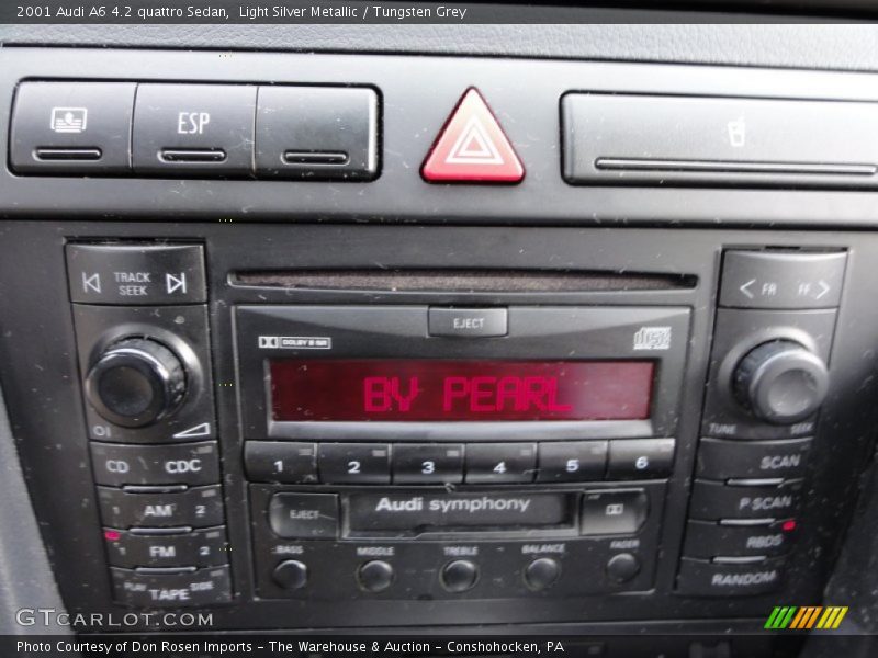 Audio System of 2001 A6 4.2 quattro Sedan