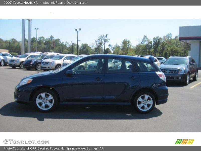 Indigo Ink Pearl / Dark Charcoal 2007 Toyota Matrix XR