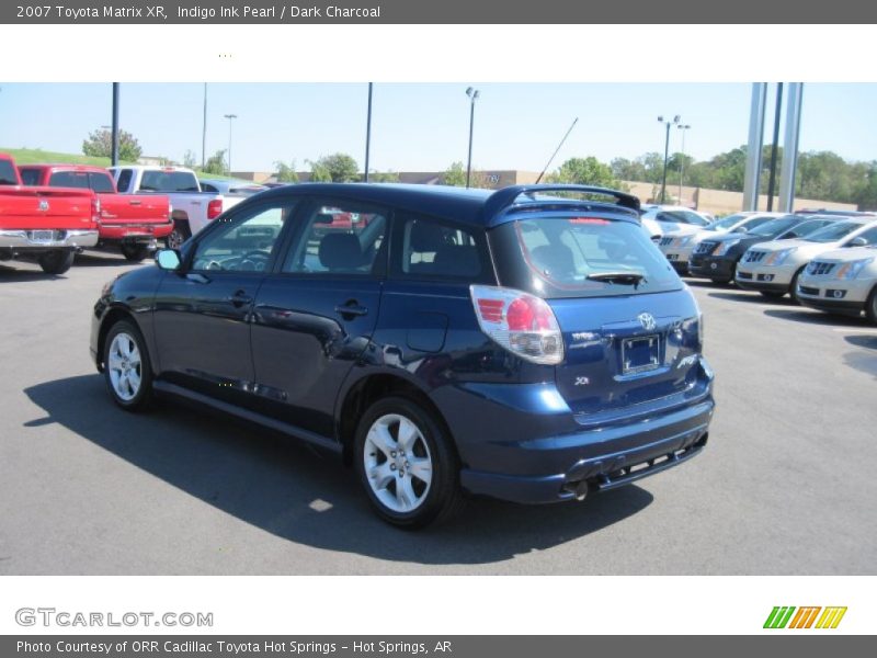 Indigo Ink Pearl / Dark Charcoal 2007 Toyota Matrix XR