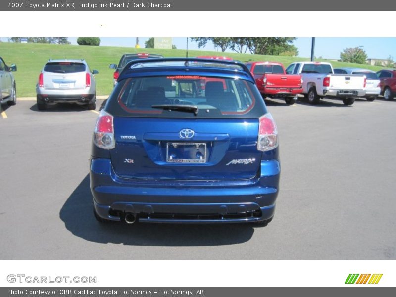 Indigo Ink Pearl / Dark Charcoal 2007 Toyota Matrix XR