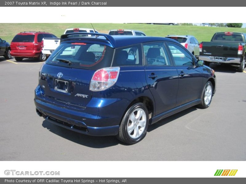 Indigo Ink Pearl / Dark Charcoal 2007 Toyota Matrix XR